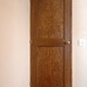 オリジナルの茶色いドア