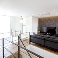 風の通る開放的なリビング