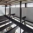 居間上部の吹抜