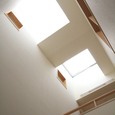 吹き抜け上部のトップライト