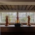 仏像の展示コーナー