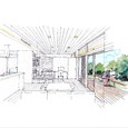 小さな平屋のモデルハウス