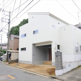敷地面積をフル有効活用した注文住宅（横浜市）