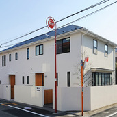 リノベーションした外観