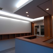 動線を整理し、すっきりとわかりやすくなった、リノベーション後の店舗内