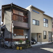 阿倍野の長屋　-3世代が暮らす北向き長屋フルリノベーション-