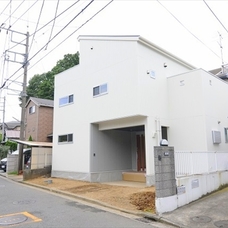 敷地面積をフル有効活用した注文住宅（横浜市）