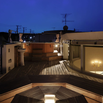 屋上ルーフバルコニー