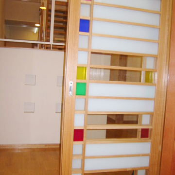 建主さんも参加の建具デザイン