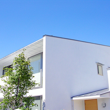 住宅側の外観