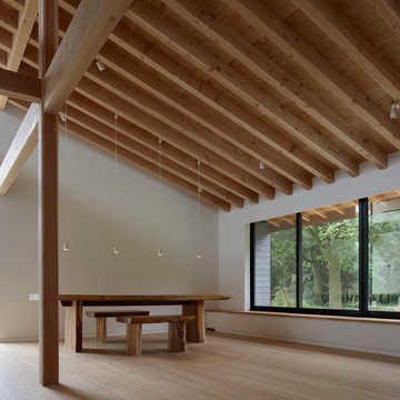 佐倉の別荘｜リビングダイニング