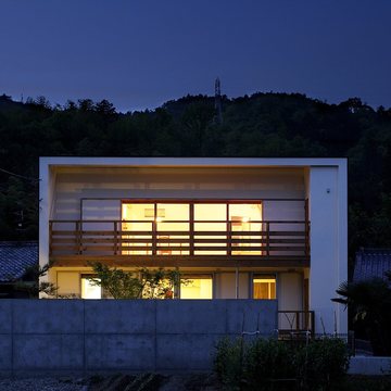 夜景外観