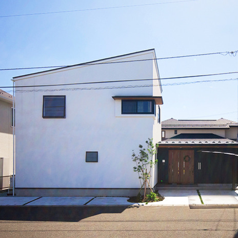 シンプルな外観