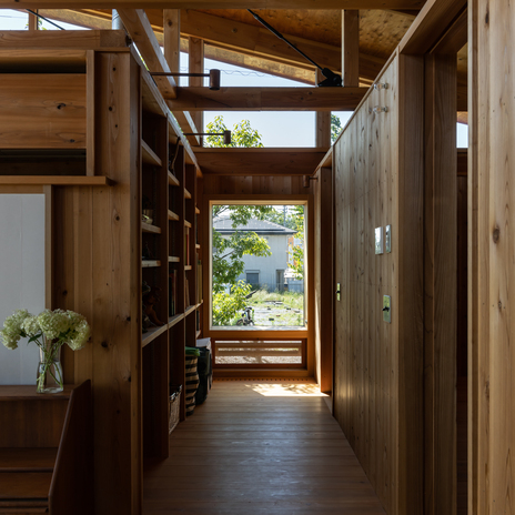 赤松の平屋