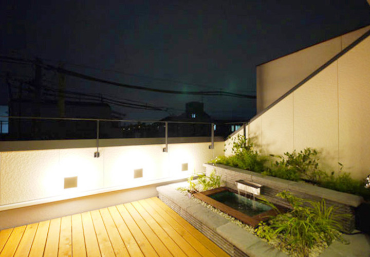 屋上テラス
