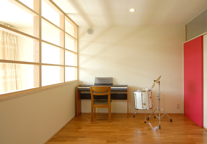 趣味を楽しむ部屋がある家