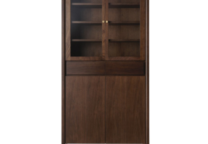 CONTOUR CABINET GLASS DOORS L