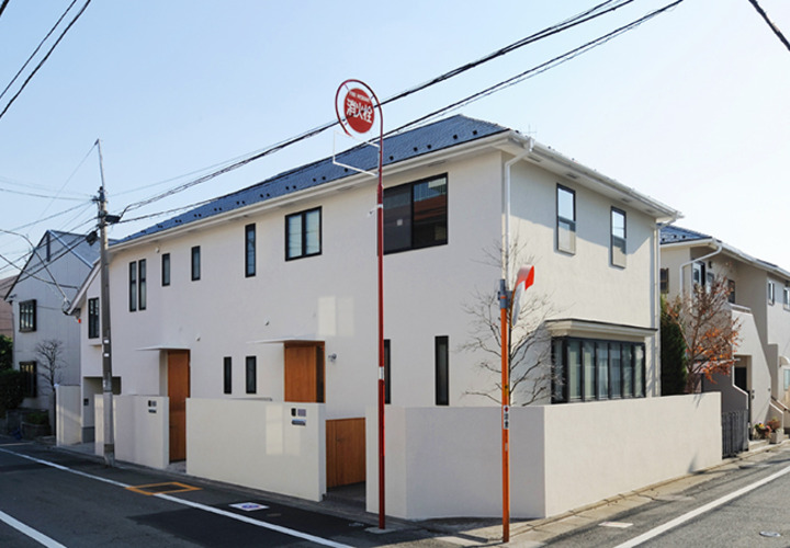 リノベーションした外観
