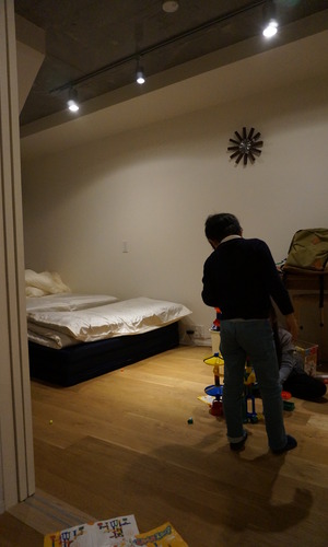 地下のプライベートルーム
