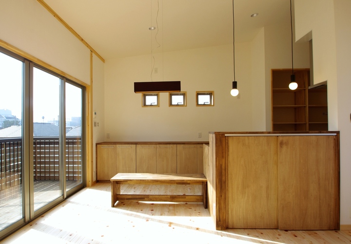 キッチン　造作家具