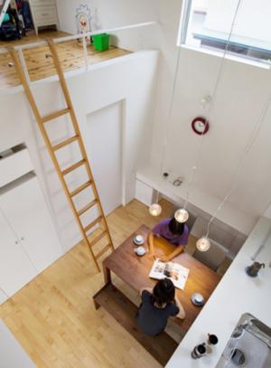 5層なのに3階建ての家