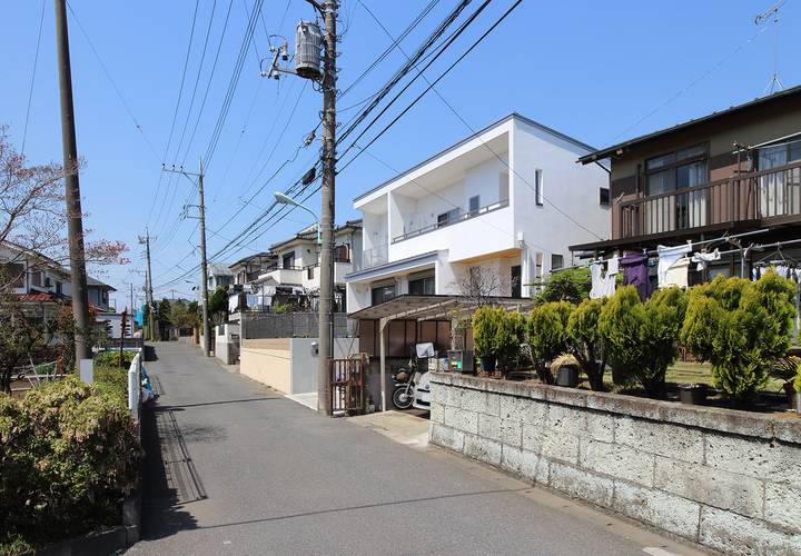 道路からの外観