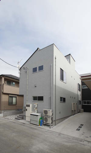 西側外観｜土間の家｜東京都足立区