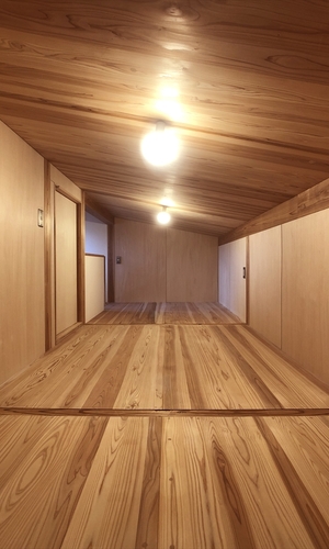 小屋裏