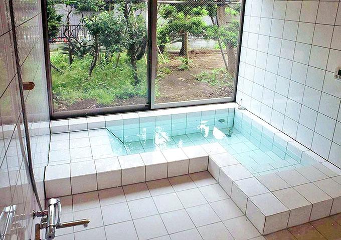 大きなお風呂のある家