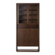 CONTOUR CABINET GLASS DOORS L