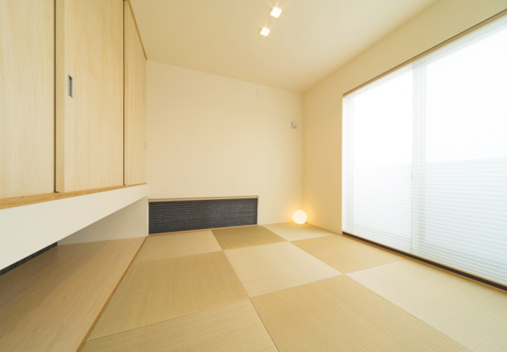 琉球畳を敷いた和室