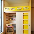 収納スペースがベッドに変身する子供の成長家具