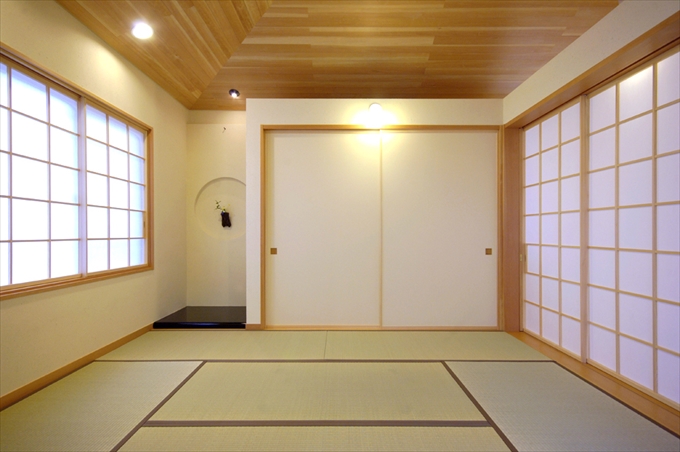 天井によって大違い 和室で感じる日本の心