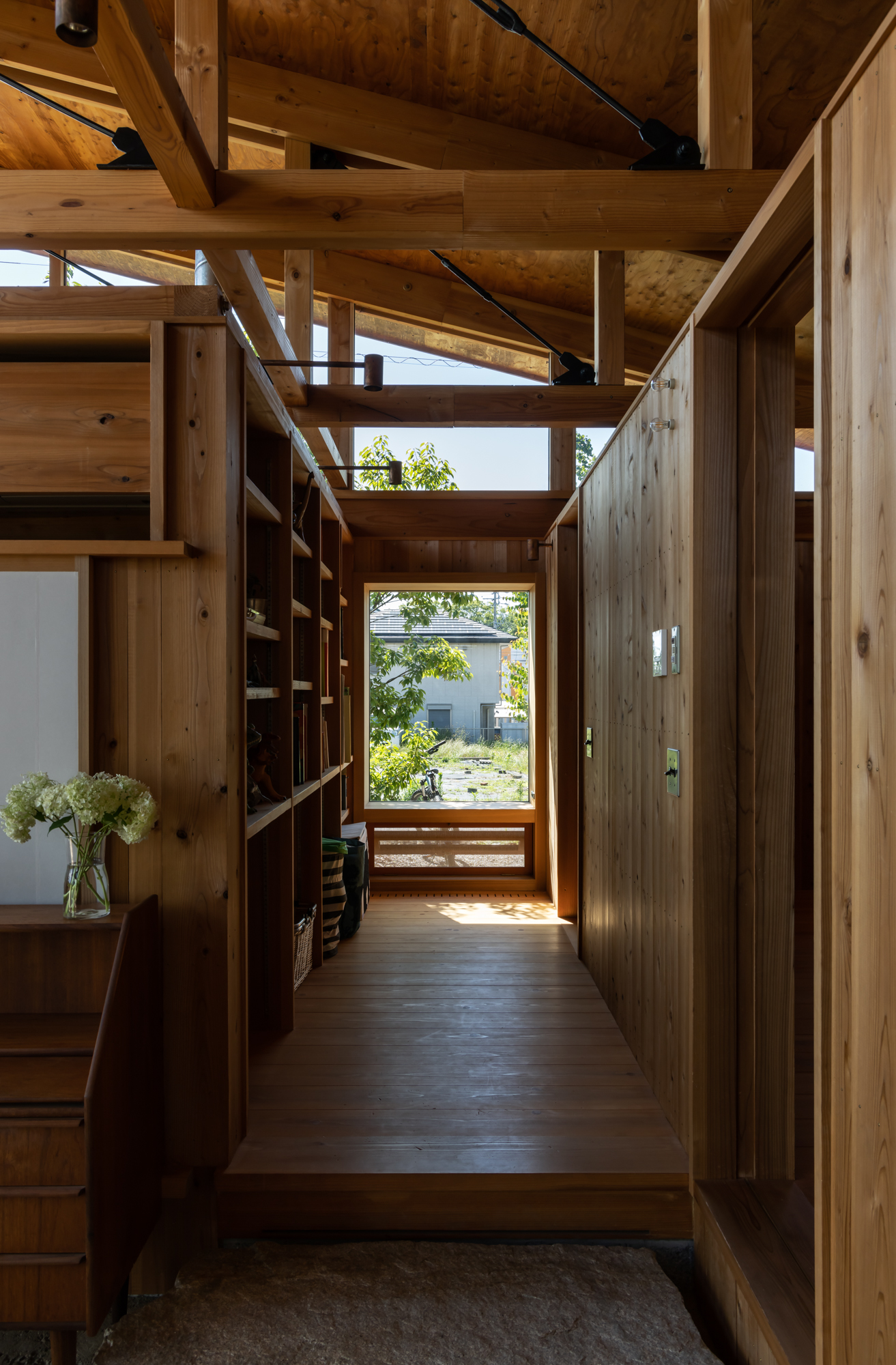 赤松の平屋